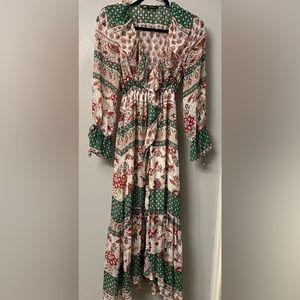 Never Worn! Zara Sheer Floral Dress (S)